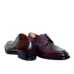 A. Testoni 45111 Calfskin Split Toe Lace  Up