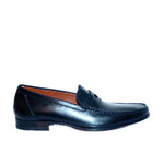 A. Testoni 60072 Calf Skin Penny Loafer