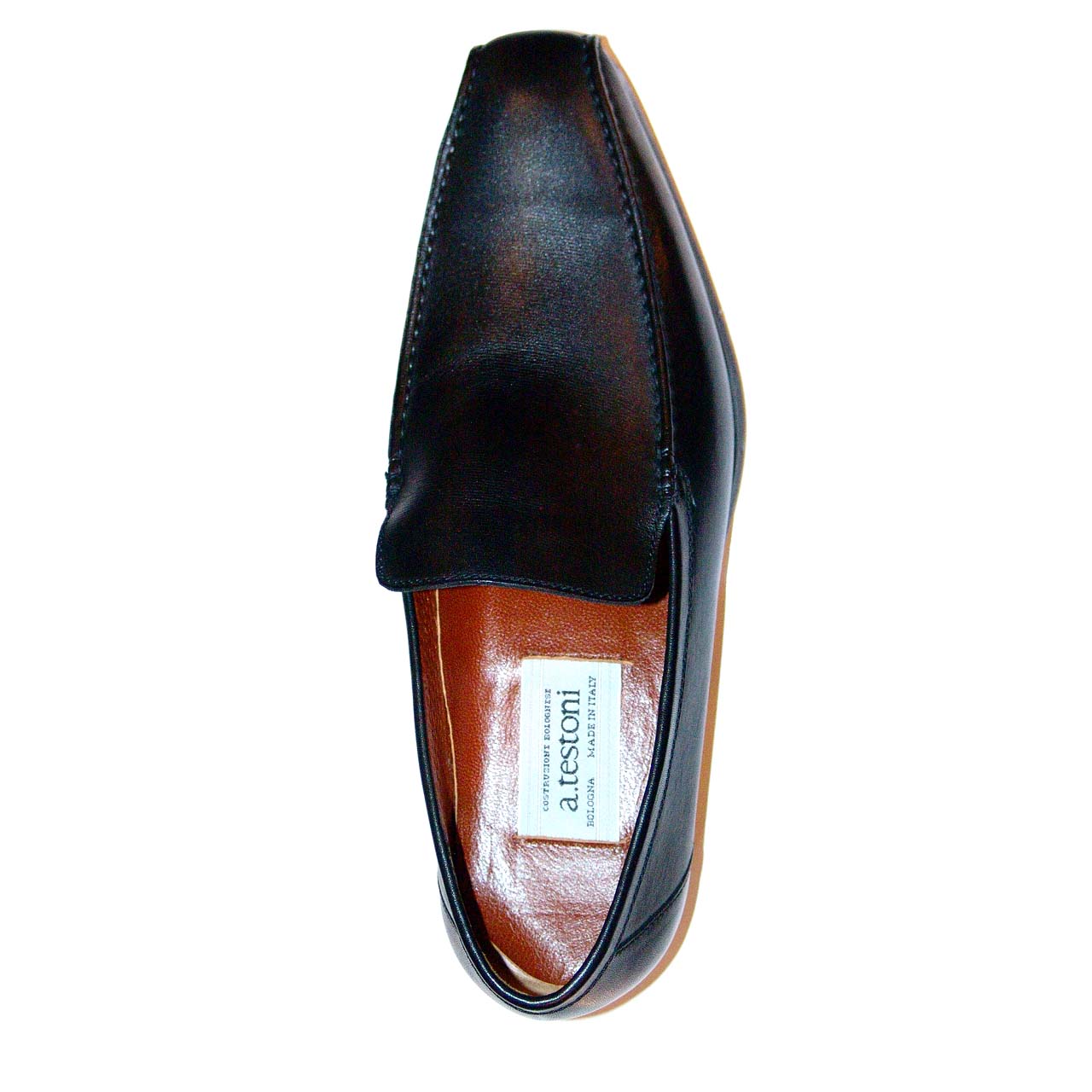 A. Testoni 60093 Bicycle Toe Loafer