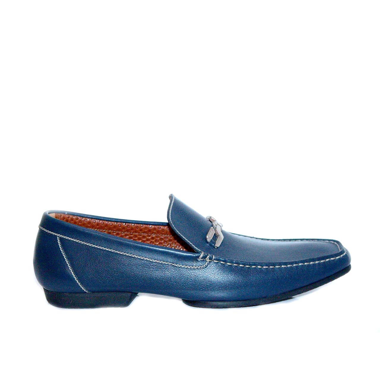 A. Testoni 80021 Calfskin Loafer