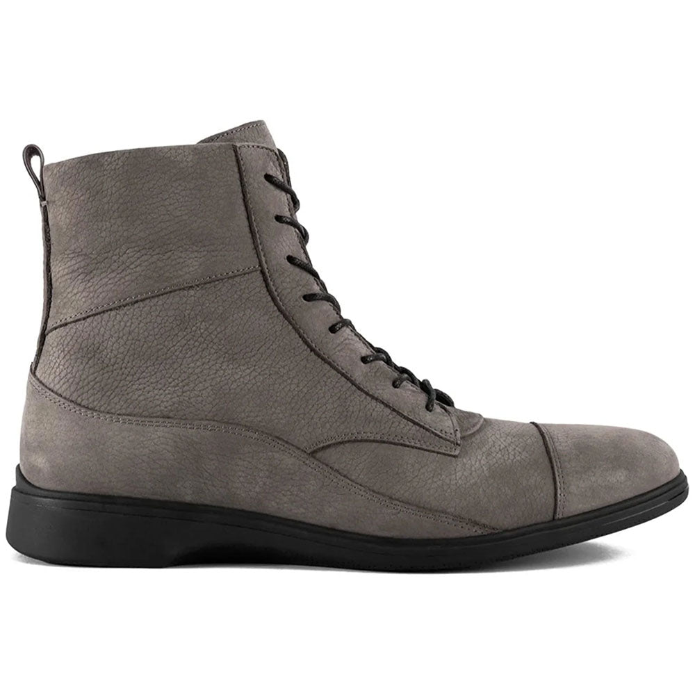 Paolo Shoes The Boot Nubuck Lace Up Steel