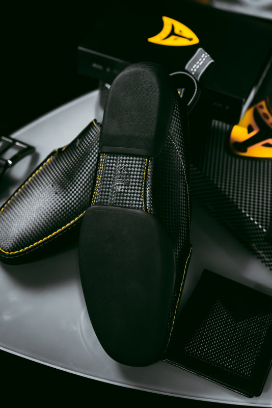 Michael Toschi Onda Driving Shoes Black Carbontech
