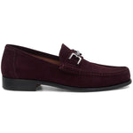 Bruno Magli Trieste Suede Moccasin Burgundy