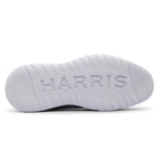 Harris Firenze 1913 Crocodile Print High Top Sneakers White