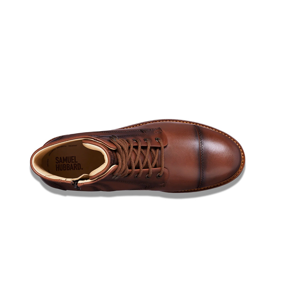 Samuel Hubbard Uptown Maverick Boots Cognac