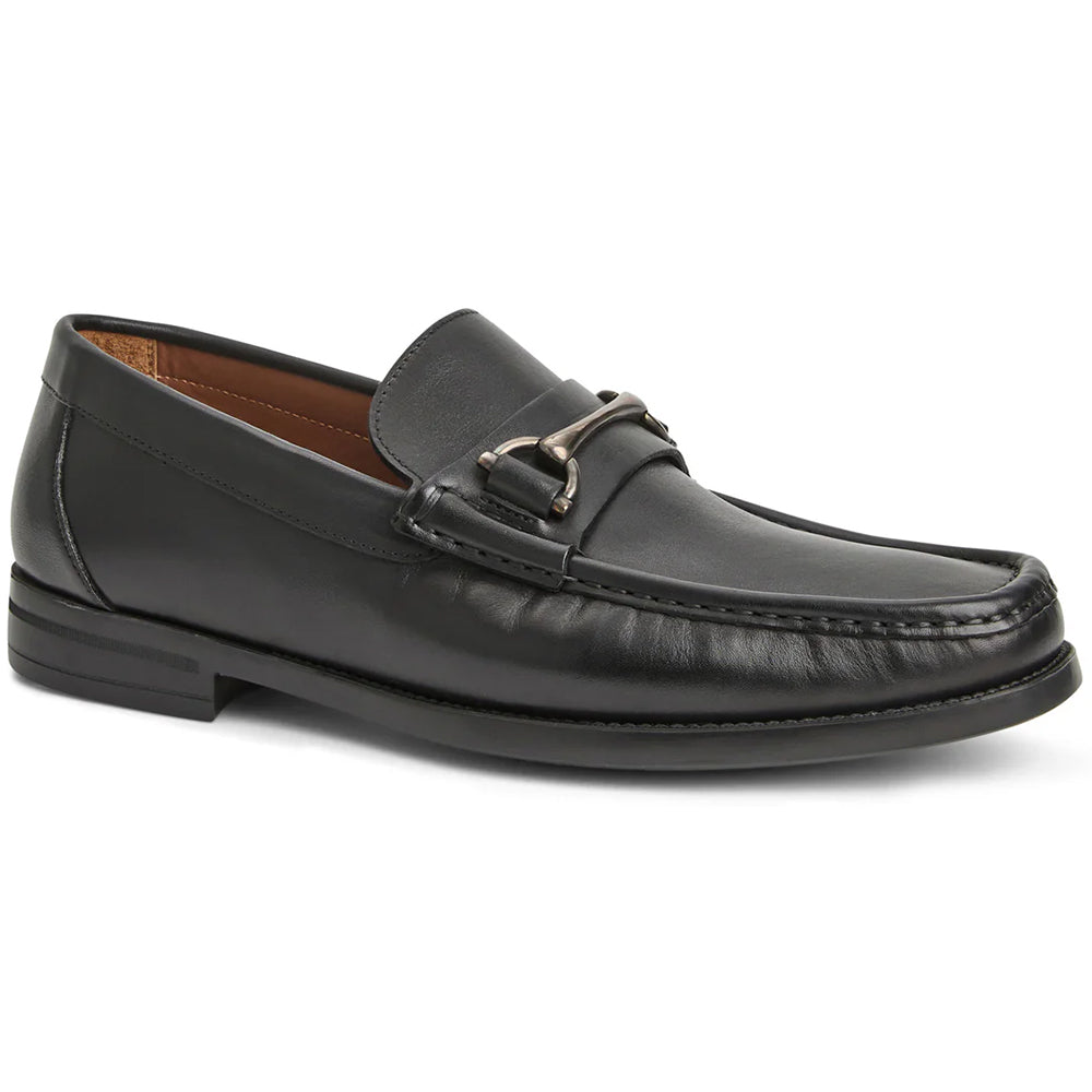 Bruno Magli Veneto Leather Bit Loafer Black