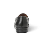 Bruno Magli Veneto Leather Bit Loafer Black