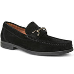 Bruno Magli Veneto Suede Bit Loafer Black