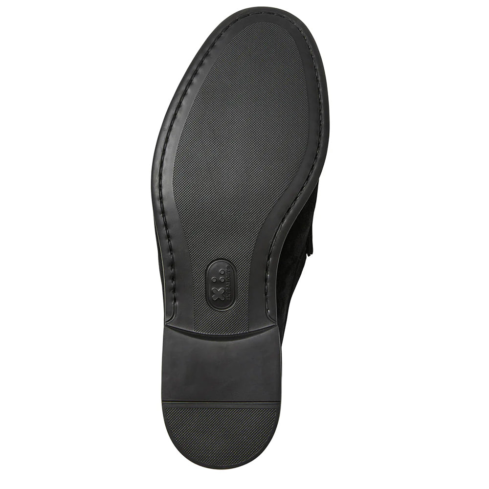 Bruno Magli Veneto Suede Bit Loafer Black