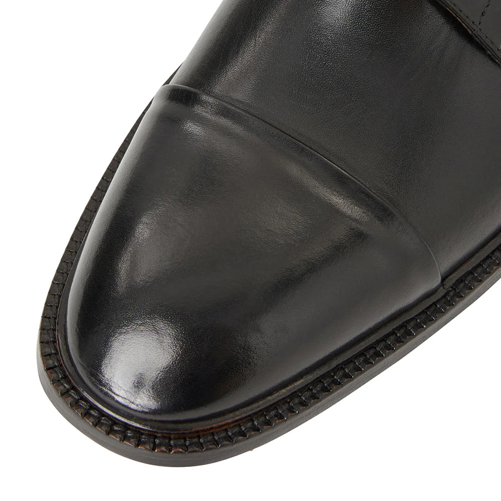 Bruno Magli Aydin Cap Toe Leather Derby Black
