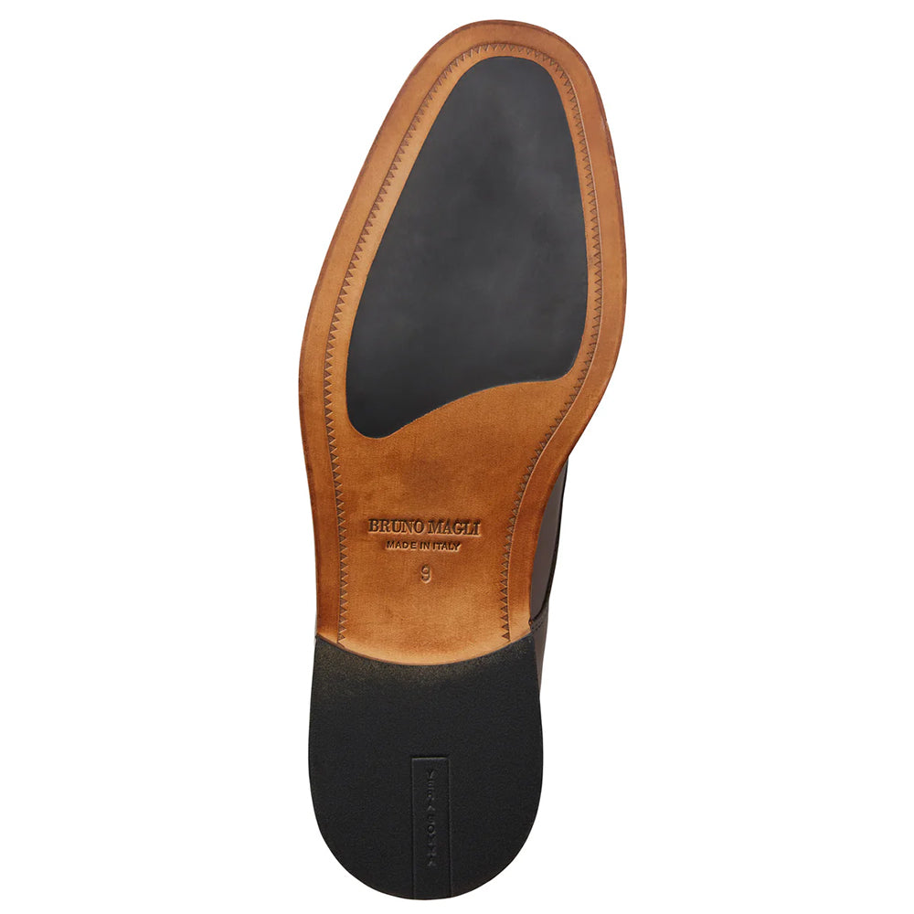 Bruno Magli Aydin Cap Toe Leather Derby Cognac