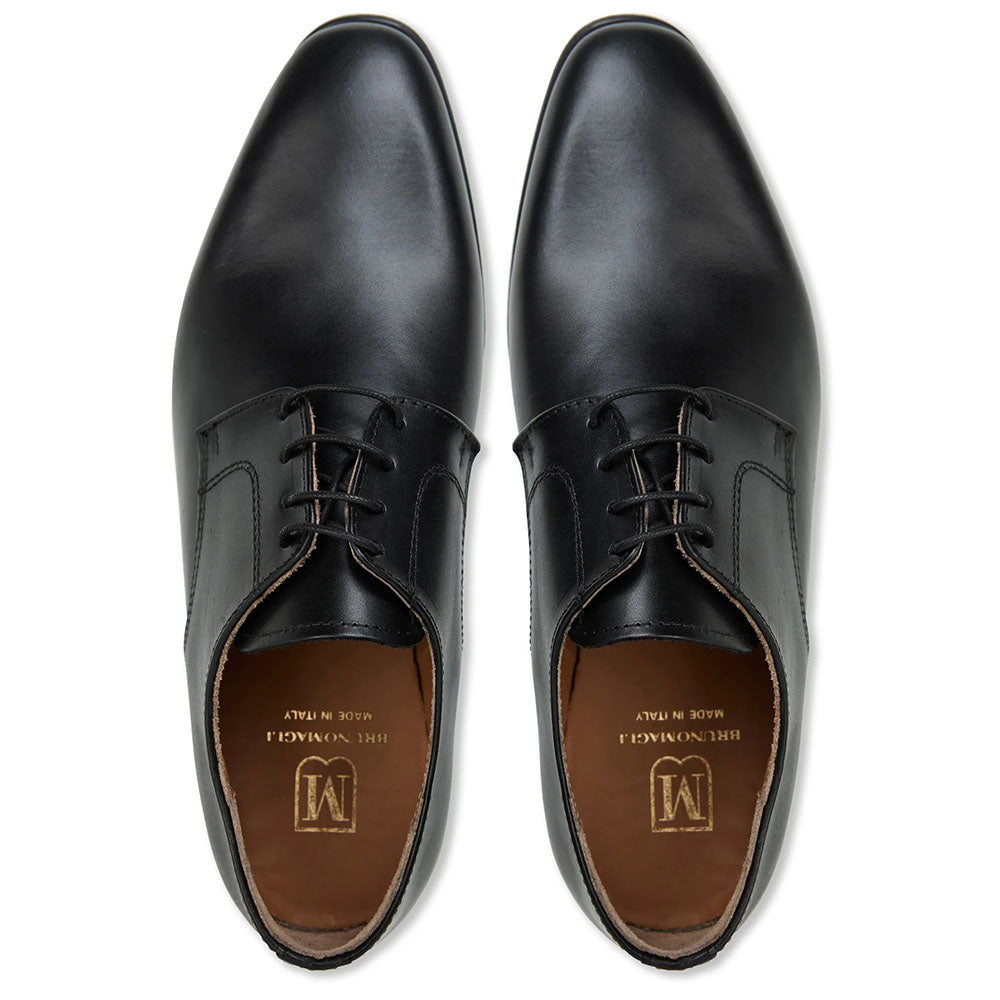 Bruno Magli "M" Collection Veni Leather Derby Black