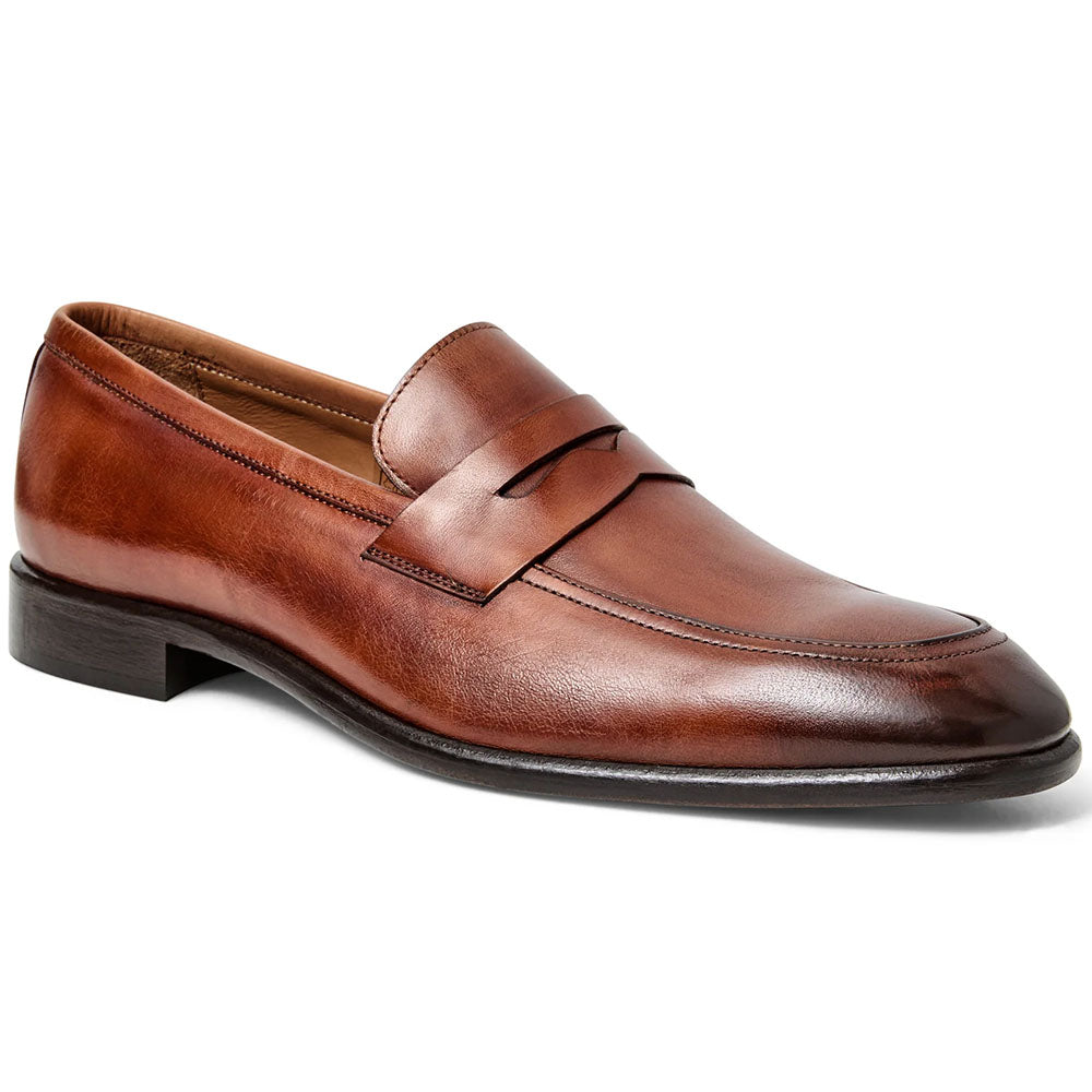Bruno Magli Verona Leather Penny Loafer Cognac