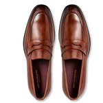 Bruno Magli Verona Leather Penny Loafer Cognac