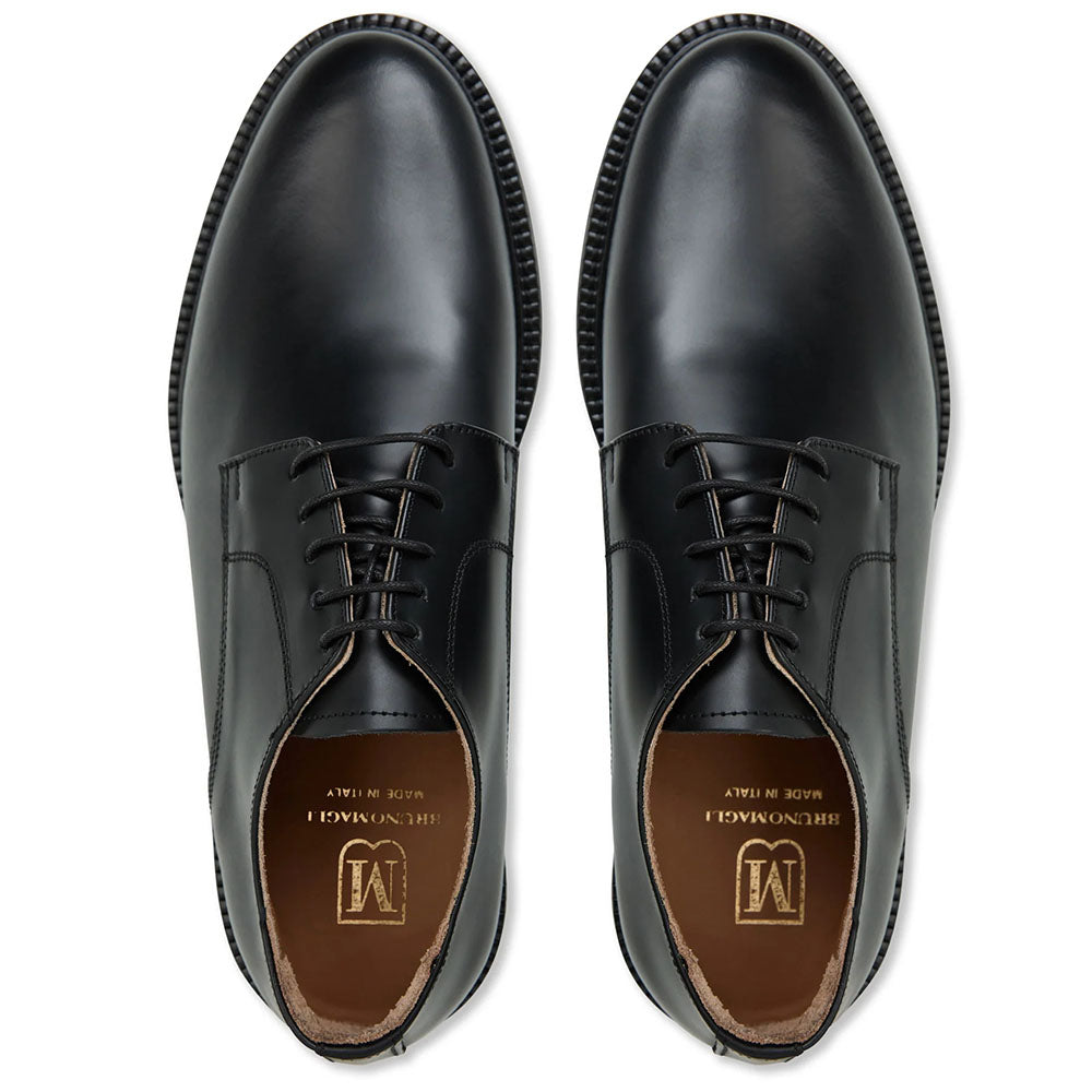 Bruno Magli "M" Collection Vici Leather Derby Black