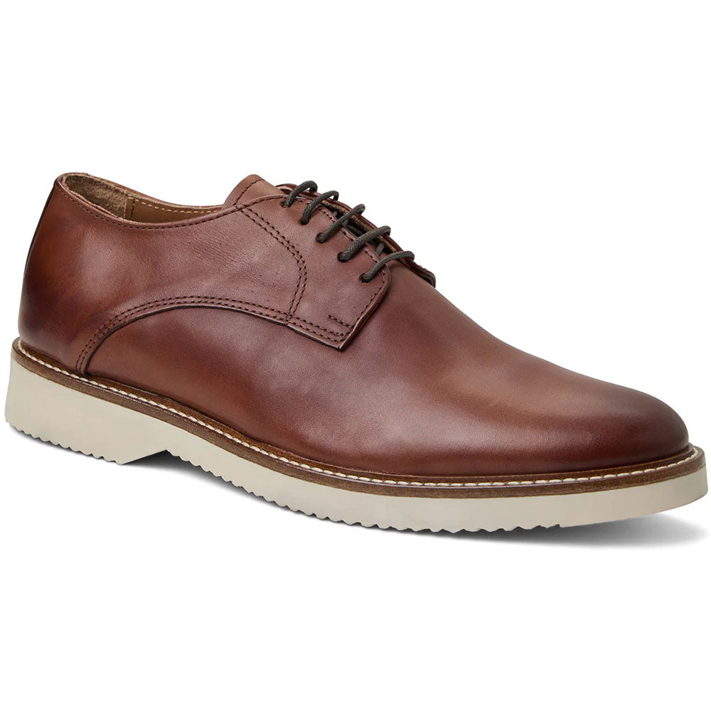 Bruno Magli "M" Collection Vidi Leather Derby Cognac