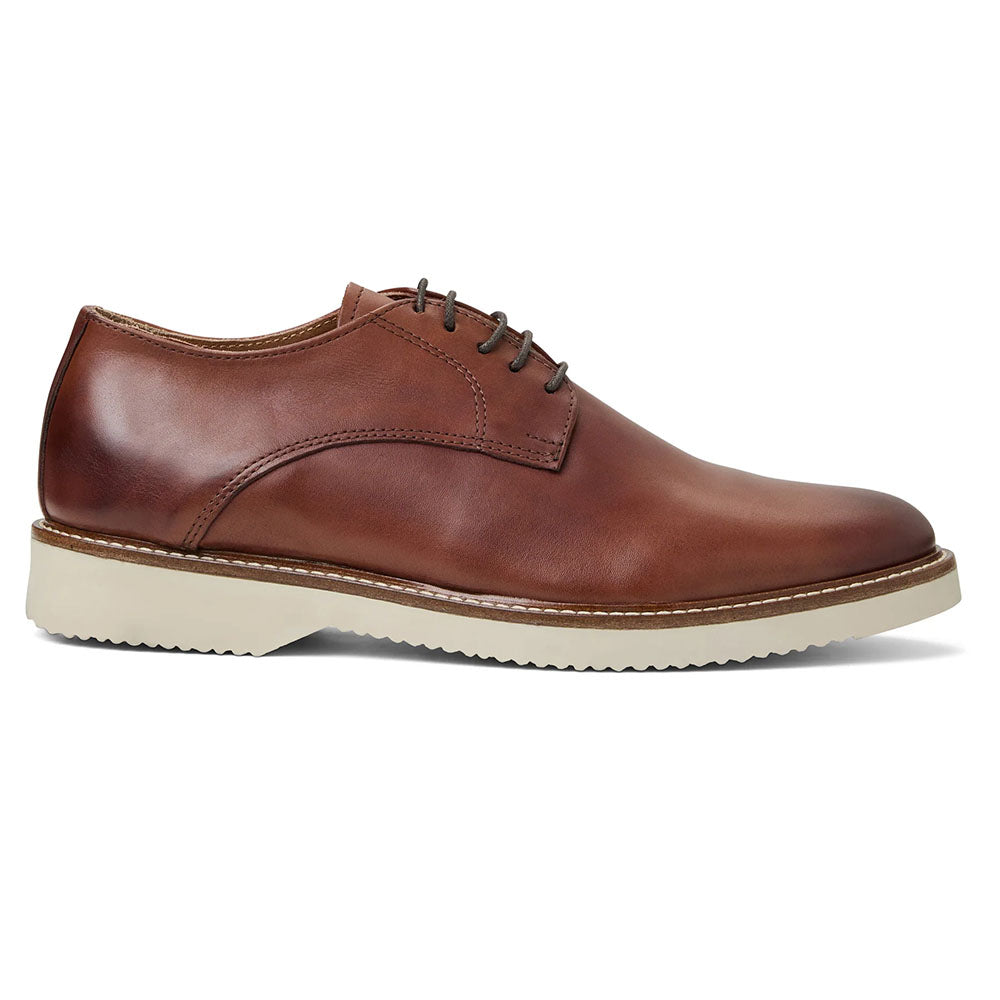 Bruno Magli "M" Collection Vidi Leather Derby Cognac