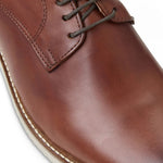 Bruno Magli "M" Collection Vidi Leather Derby Cognac