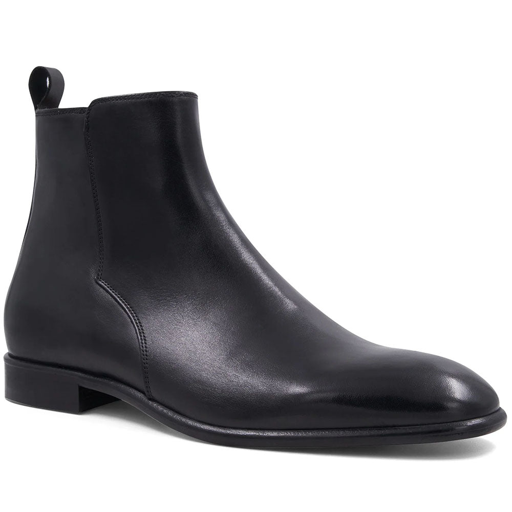 Bruno Magli Vestri Leather Chelsea Boot Black