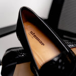 Stemar Viareggio Woven Loafers Black