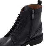 Bruno Magli Vincenzo Leather Wingtip Boot Black