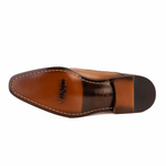 Vinci Leather The Moon Leather Derby Shoes Tan
