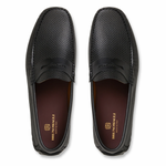 Bruno Magli Woven Slip-on Driving Moccasin Black