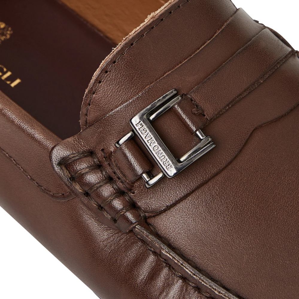 Bruno Magli Xanto Casual Moccasin Brown