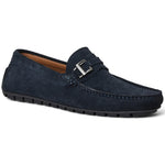 Bruno Magli Xanto Casual Suede Moccasin Navy
