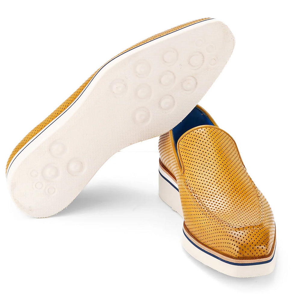 Paul Parkman Smart Woven Loafers Beige
