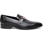 Calzoleria Toscana Z229 Parma Calfskin Bit Loafers Black