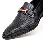 Calzoleria Toscana Z229 Parma Calfskin Bit Loafers Black