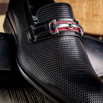 Calzoleria Toscana Z229 Parma Calfskin Bit Loafers Black