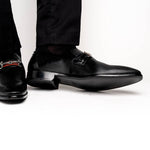 Calzoleria Toscana Z229 Parma Calfskin Bit Loafers Black