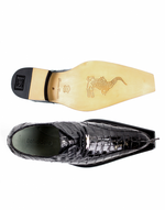 Belvedere Zeno Hornback Shoes Antique Black