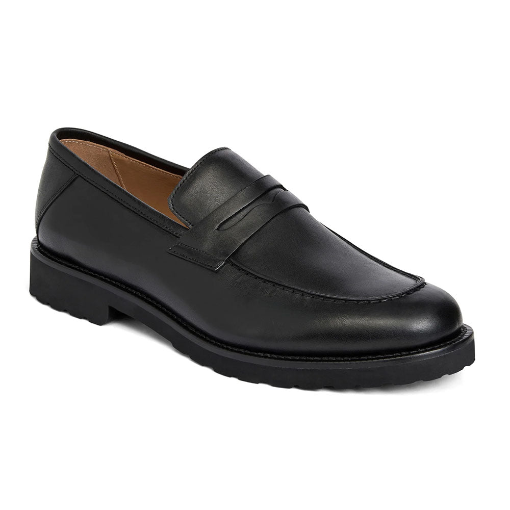 Bruno Magli Zeri Italian Leather Penny Loafer Black