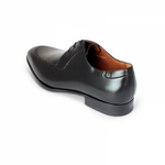 A. Testoni Apron Toe Shoes Black