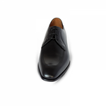 A. Testoni Apron Toe Shoes Black