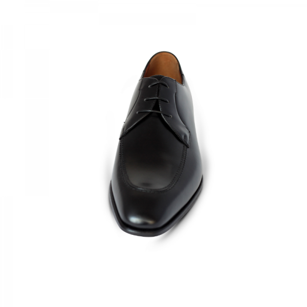 A. Testoni Apron Toe Shoes Black