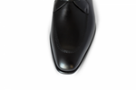 A. Testoni Apron Toe Shoes Black