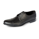 A. Testoni Cap Toe Shoes Black