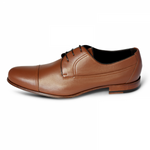 A. Testoni Cap Toe Shoes Caramel
