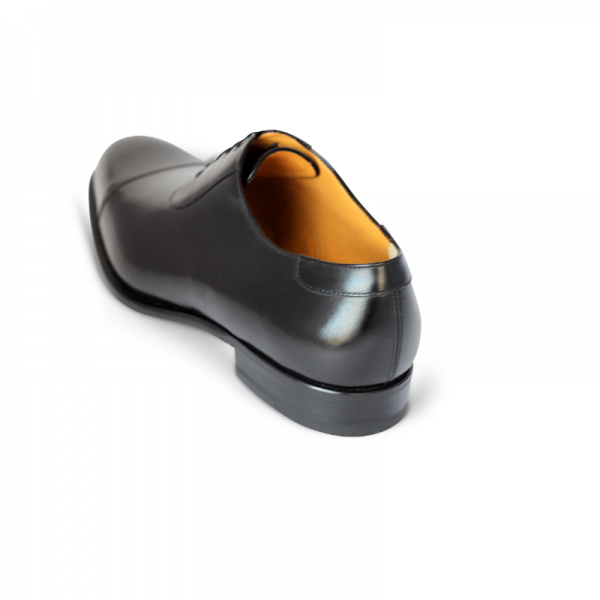 A. Testoni Cap Toe Oxfords Black