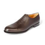 A. Testoni Cap Toe Oxfords Brown
