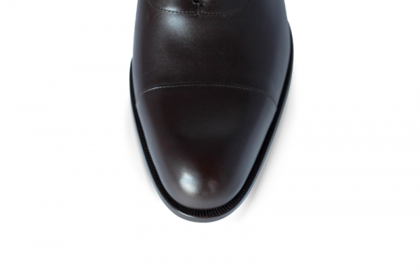 A. Testoni Cap Toe Oxfords Brown