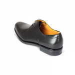 A. Testoni Plain Toe Derby Shoes Black