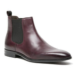 A. Testoni M50006 Chelsea Boots Dark Berry