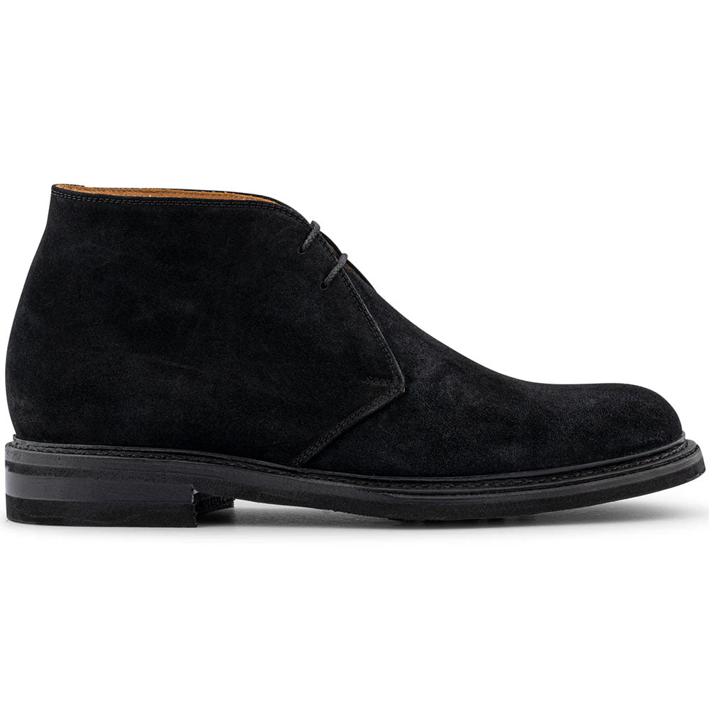 Harris Firenze 1913 Suede Ankle Chukka Boot Black