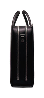 Aaron Irvin Double Zip Microfiber Bag