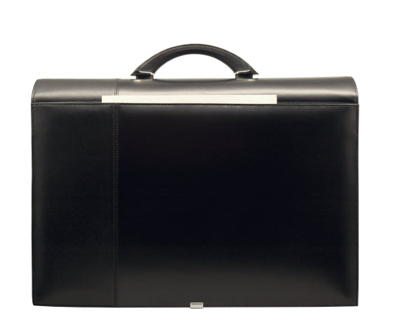 Aaron Irvin Large Flap-Over Briefcase